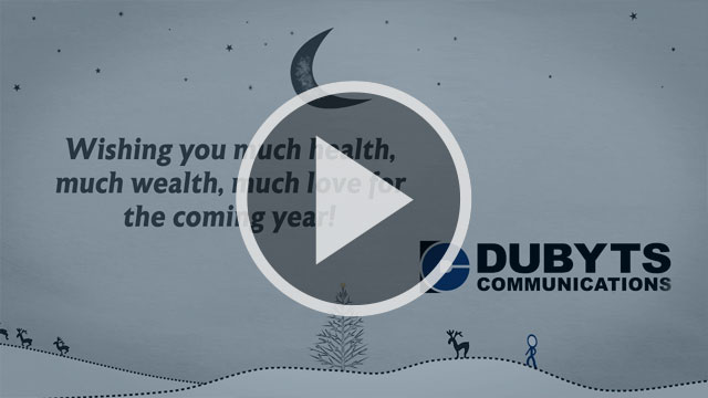 Dubyts Communications Holiday Greetings video