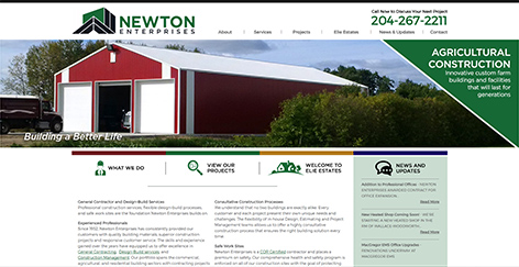 Newton Enterprises Website