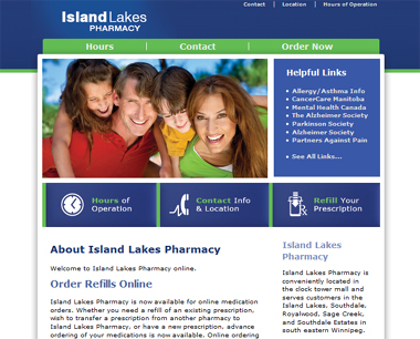 Island Lakes
Pharmacy Website